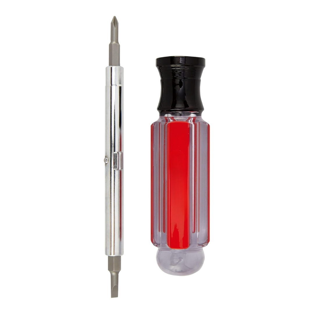 Auto Zone Auto Parts 8-Inches Multi-Bit Screwdriver