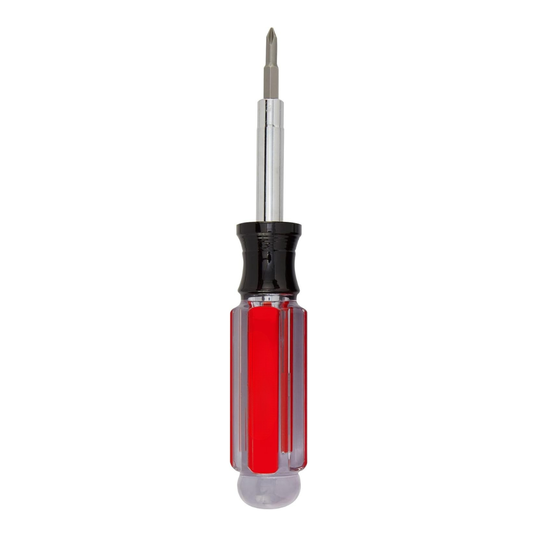 Auto Zone Auto Parts 8-Inches Multi-Bit Screwdriver